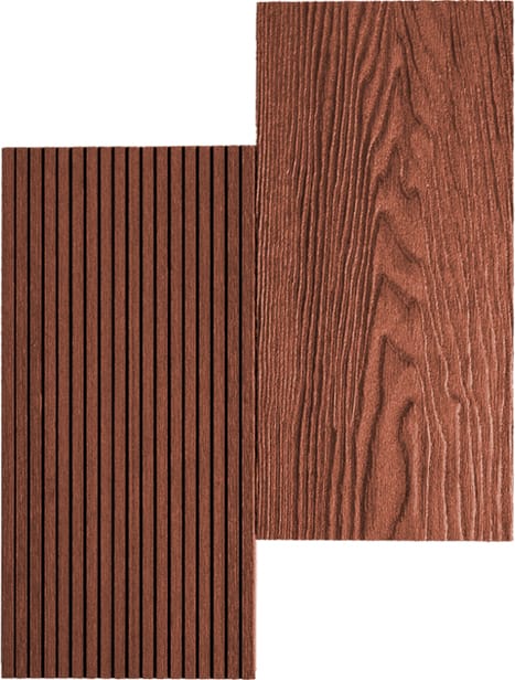 WPC terases dēlis EcoDeckProfile WPC-terrasser, trappor, staketbrädor - trä Ecodeckprofile