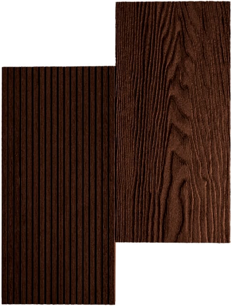 WPC terases dēlis EcoDeckProfile WPC-terrasser, trappor, staketbrädor - trä Ecodeckprofile