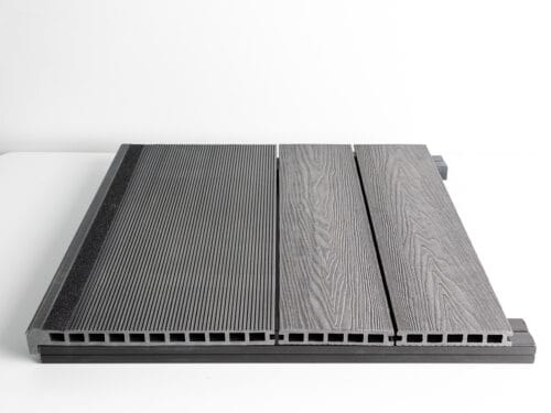 WPC terases pakāpiens EcoDeckProfile WPC-terrasser, trappor, staketbrädor - trä Ecodeckprofile