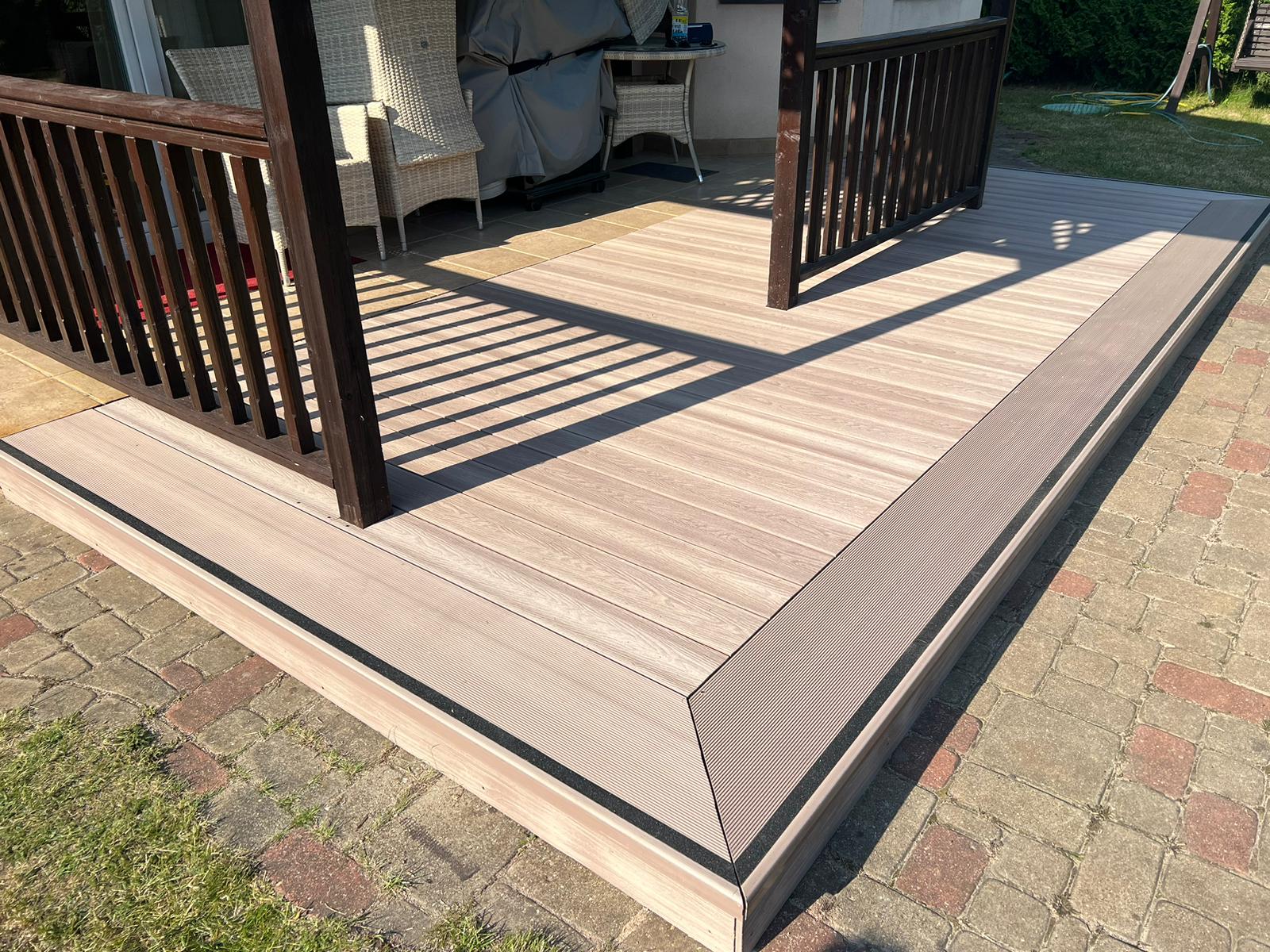 Ступень WPC EcoDeckProfile WPC Terraces, Stairs Steps, Fences Boards — Wood Ступень WPC EcoDeckProfile WPC Terraces, Stairs Steps, Fences Boards - Wood