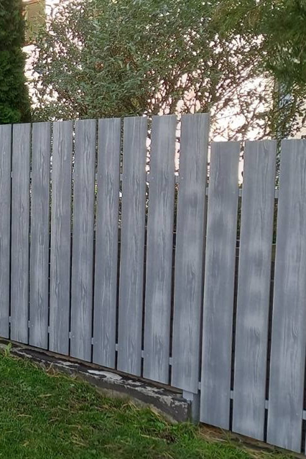 Fasādes-žoga dēlis WPC EcoDeckProfile WPC-terrasser, trappor, staketbrädor - trä Ecodeckprofile