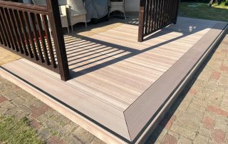 20-year guarantee for EcoDeckProfile decking boards WPC-terrasser, trappor, staketbrädor - trä Ecodeckprofile