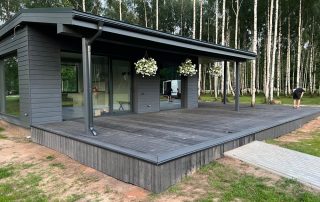 20-year guarantee for EcoDeckProfile decking boards WPC-terrasser, trappor, staketbrädor - trä Ecodeckprofile